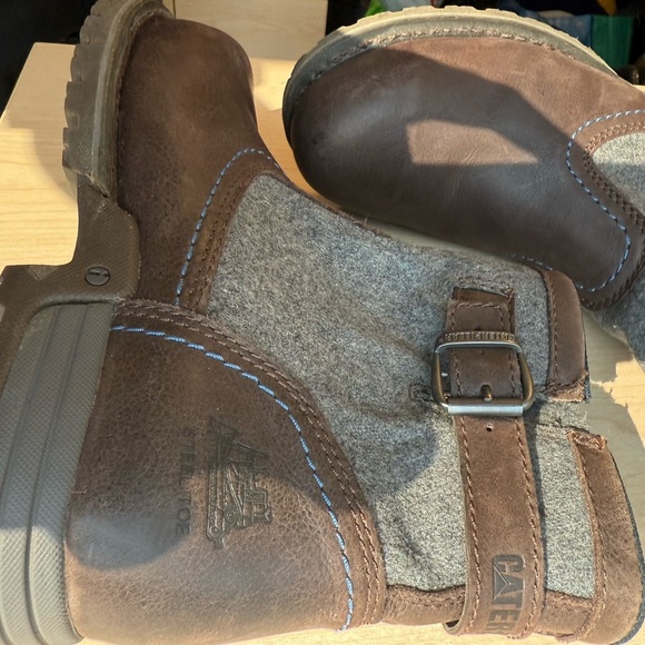 Caterpillar “Jace St” Sz 7 MINT worn briefly Women's steel toed work boots - Picture 13 of 16